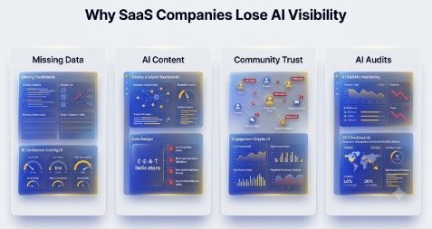 The Biggest Reasons for Low AI Visibility for SaaS